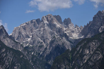 Rocky massif in Cadore