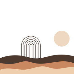 Aesthetic Wave Footer