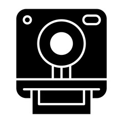 Polaroid Glyph Icon