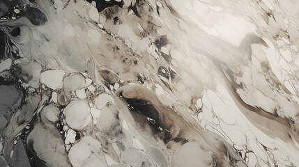 Opulent marble finish features detailed veins and an aura of soothing light.