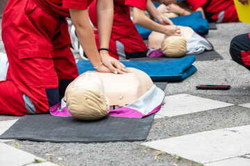 CPR and first aid class