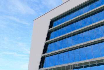 3D render of Modern building architecture, Skyscrapers.