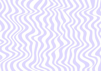 Violet and white wavy lines pattern - 658682366