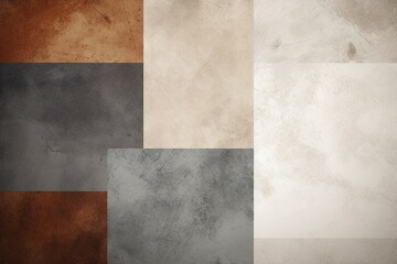 Abstract geometric gray brown background, empty space for design