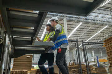 Cardboard techs setup stitching machine , material alignment, quality control, troubleshooting.