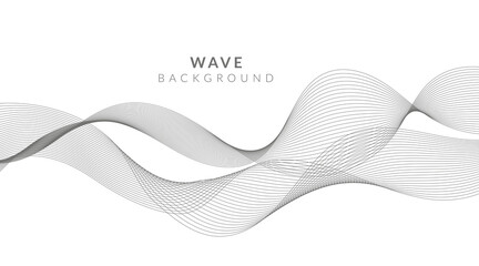 black and white background with wavy lines