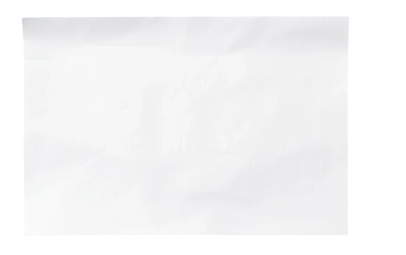 A White Paper Sheet Ideal for Various Creative Purposes Isolated on a Transparent Background PNG.