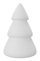 white Christmas tree