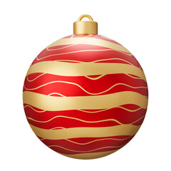 Christmas bauble ball