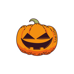 halloween pumpkin isolated on white background, halloween pumpkin, Halloween element 