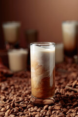 Irish cream and coffee liquor.