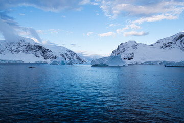 Fototapeta na wymiar Danco Island, Errara Channel Antarctica
