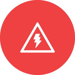 Warning Vector Icon easily modified


