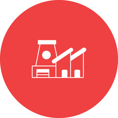 Factory Vector Icon easily modified


