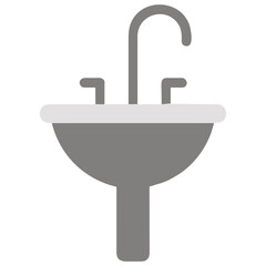 isolated sink icon