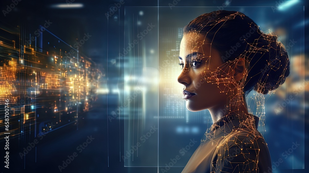 Aufkleber ai is advanced technology for human communication and cyber connectivity it has future potential for