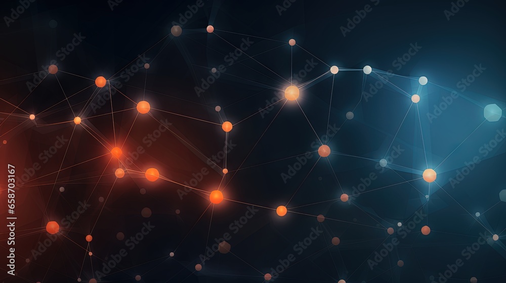 Poster Modern geometric square pattern design for web and print