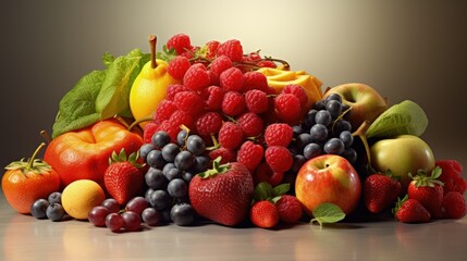 Fresh fruits as organic food promotes health