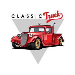 car illustration truck vector classic car vector car logo 