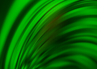 Light Green vector backdrop with bent lines. An elegant bright illustration with gradient. A new texture for your ad, booklets, leaflets.