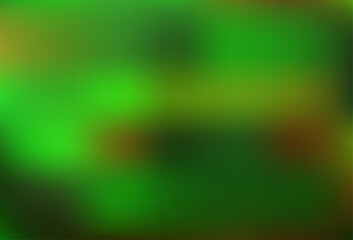 Light Green vector bokeh pattern.