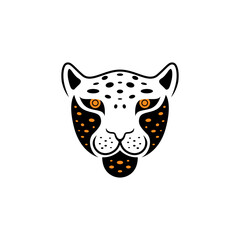 tiger head logo vector