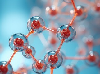 3d render of molecule