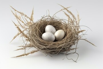Bird's nest with Eggs