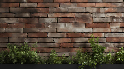 a textured journey that begins with a close-up of weathered, red clay bricks, showcasing their rough, worn surface and subtle color variations.