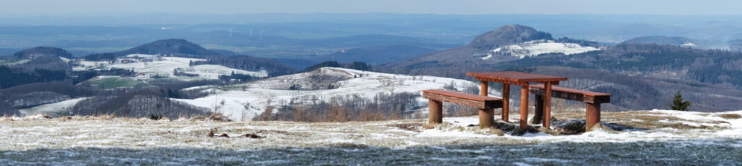 Panoramablick Wasserkuppe Rh&ouml;n