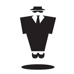 a man stands up icon