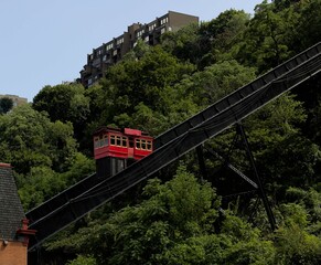 Duquesne incline zoomed out view