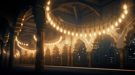 Obraz premium interior of the mosque