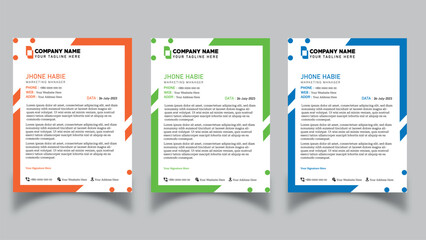 new Letterhead design