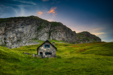 Shepherds' shelter in the French Pyrenees, Laruns