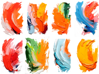 Vibrant palette abstract rough colorful multicolored art painting texture, with oil brushstroke, pallet knife paint on canvas.	
