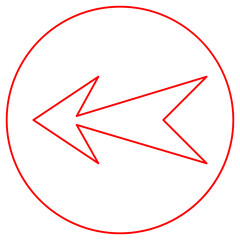 red arrow icon 2, design, symbol, set, pointer, arrow, vector, sign, collection, web, icon, direction, illustration, line, black, element, down, right, up, isolated, sketch, curve, cursor, simple