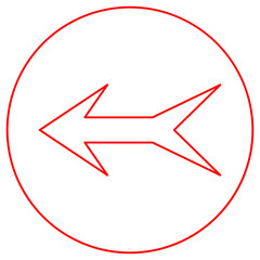 red arrow icon 2, design, symbol, set, pointer, arrow, vector, sign, collection, web, icon, direction, illustration, line, black, element, down, right, up, isolated, sketch, curve, cursor, simple