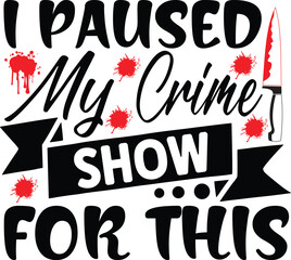 True Crime SVG Designs