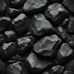 Black stone background. Dark gray rock texture. Mountain close-up. Abstract grunge stone background. Rock formation backdrop.
