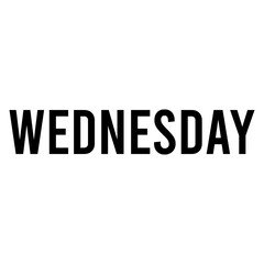 Wednesday Svg