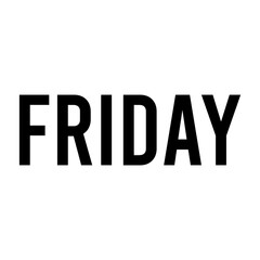 Friday Svg