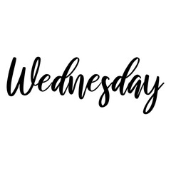 Wednesday Svg