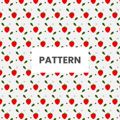 Creative and modern fruits pattern design