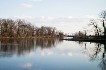 reflection in the water