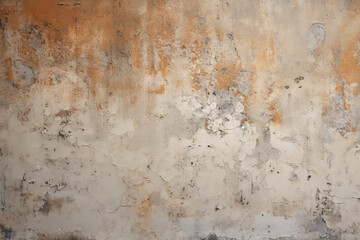 Fototapeta premium Interior grunge wall, rusted and weathered concrete surface material texture