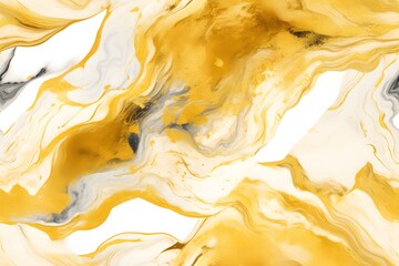 Gold marble pattern watercolor background. Beautiful backdrop.