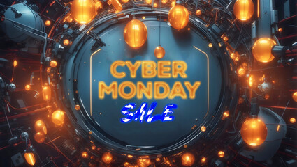 cyber monday sale banner 