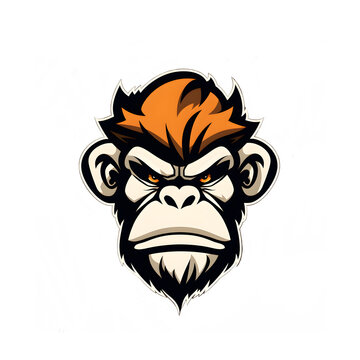style head of mongkey