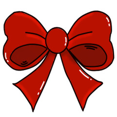 red bow
